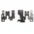 Lenovo Yoga 510-14ISK 510-14IKB 5H50L45889 Hinges