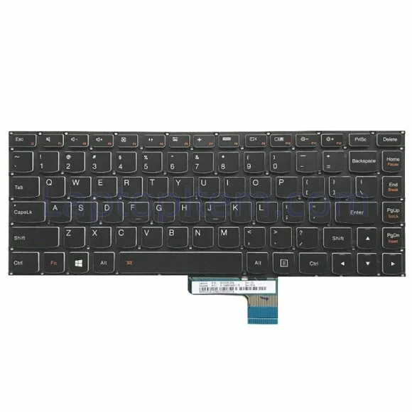 Lenovo Yoga 3 14 US Layout Backlit Keyboard