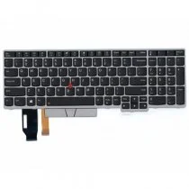 Lenovo Thinkpad E580 E590 L580 T590 Silver US Layout Keyboard