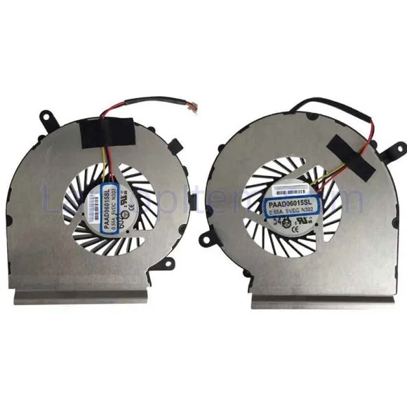 MSI GE62 GE72 PE60 PE70 GL62 PAAD06015SL N302 CPU & GPU Fan