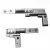 HP Compaq NC6000 LCD Hinges